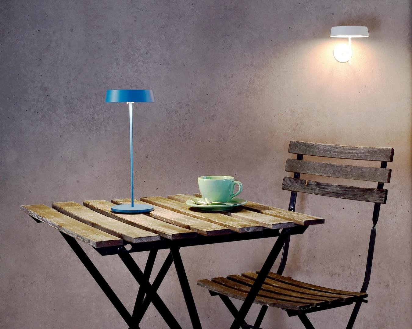 IMPR 620101 Deko-Light stolní lampa Miram stojací noha + hlava modrá sada 3,7V DC 2,20 W 3000 K 196 lm 120 modrá (obrázek 2)