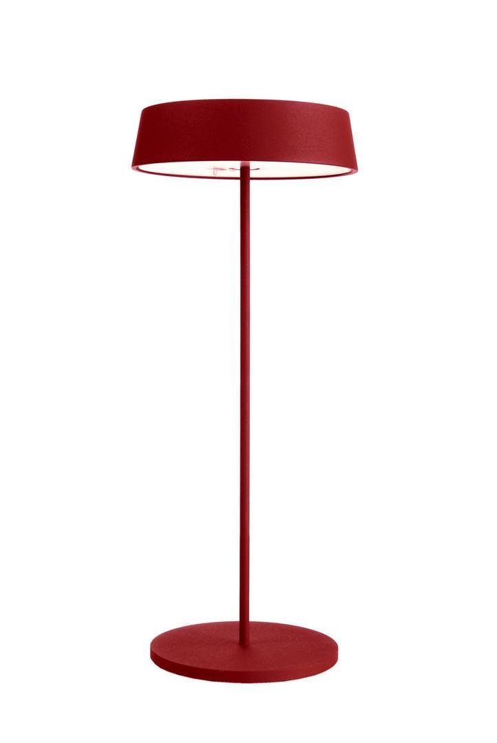 IMPR 620097 Deko-Light stolní lampa Miram stojací noha + hlava rubínová červená sada 3,7V DC 2,20 W 3000 K 196 lm 120 rubínová červená RAL 3003 - LIGHT IMPRESSIONS