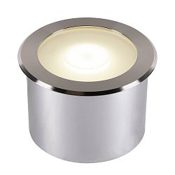 Obrázek pro produkt DASAR FLAT 120 EL zápustné zemní svítidlo z nerezové oceli 7 W 3000 K - BIG WHITE (SLV)
