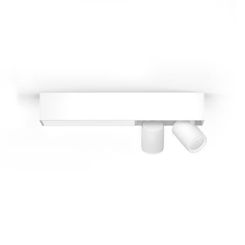 PH 50610/31/P7 Hue LED White and Color Ambiance Stropní bodové svítidlo Philips Centris BT 50610/31/P7 11W + 2x5,7W GU10, 1600lm, 2000K-6500K, IP20, RGB, bílé - PHILIPS HUE (915005928301) (obrázek 2)