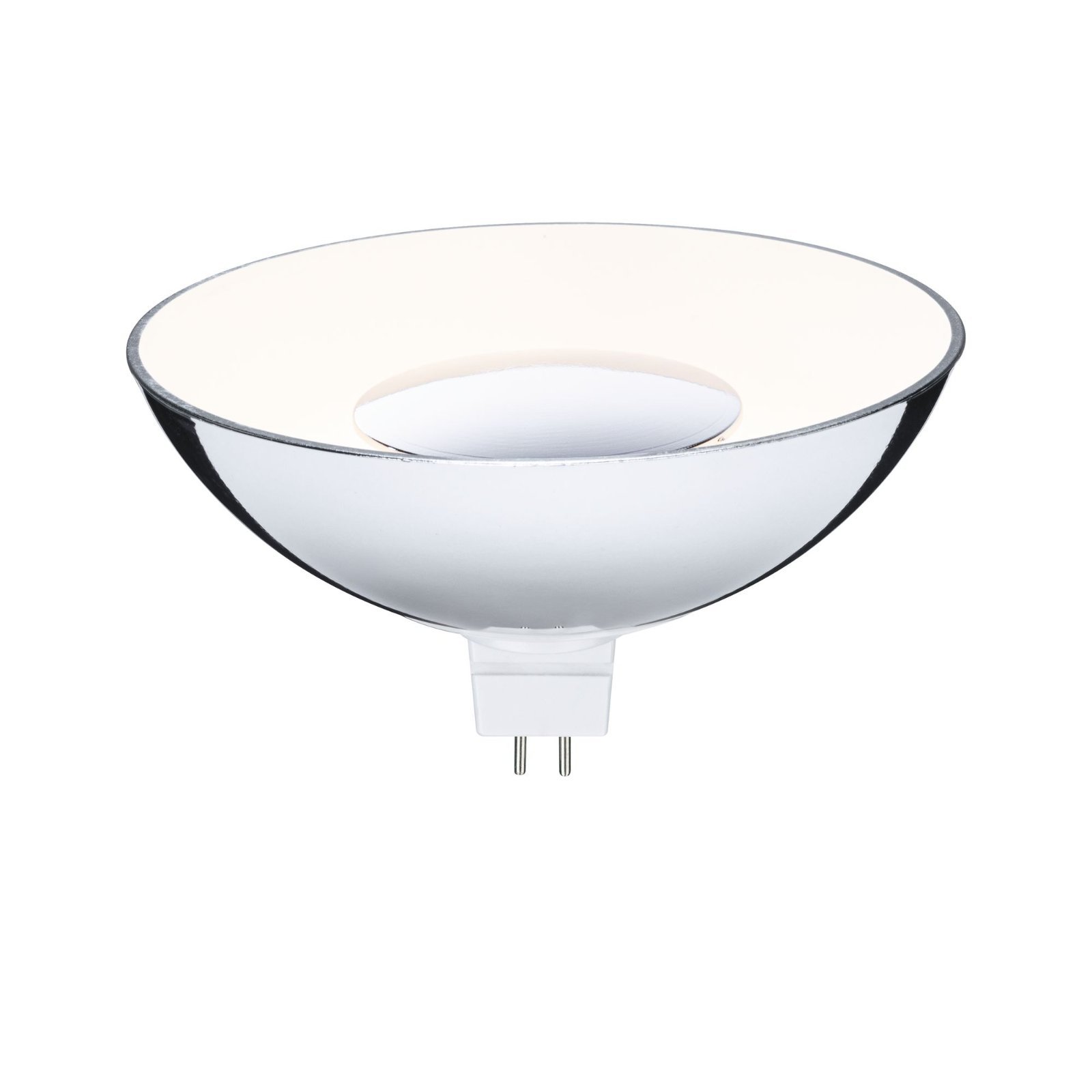 P 28802 LED reflektor GU5,3 12V 4,9W 3000K bílá/stříbrná - PAULMANN