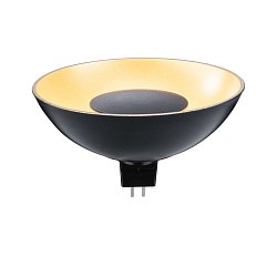 Obrázek pro produkt LED reflektor GU5,3 12V 4,9W 1900K černá/zlatá - PAULMANN