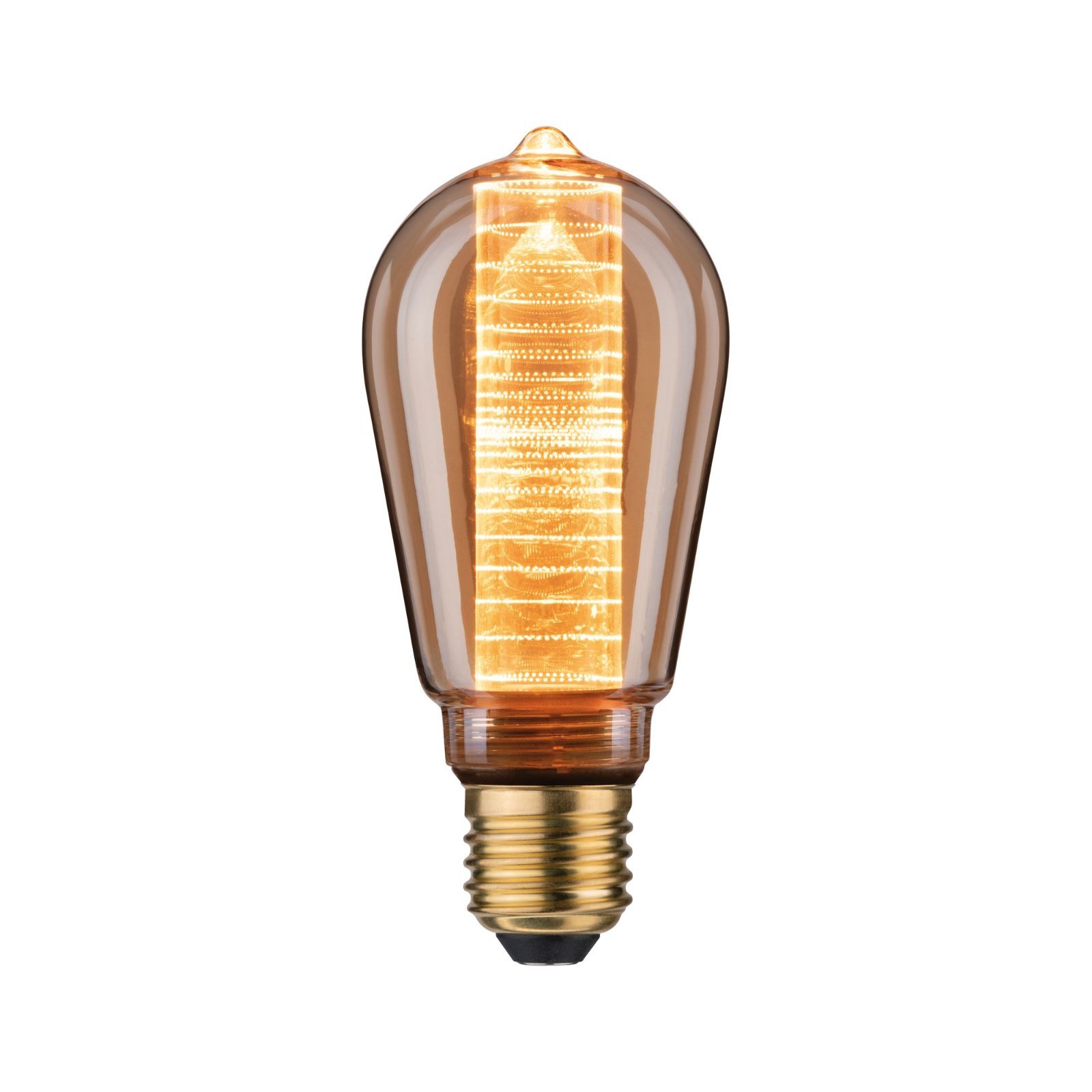 P 28830 Inner Glow Edition LED žárovka s vnitřním kroužkem E27 230V 3,6W 1800K zlatá - PAULMANN
