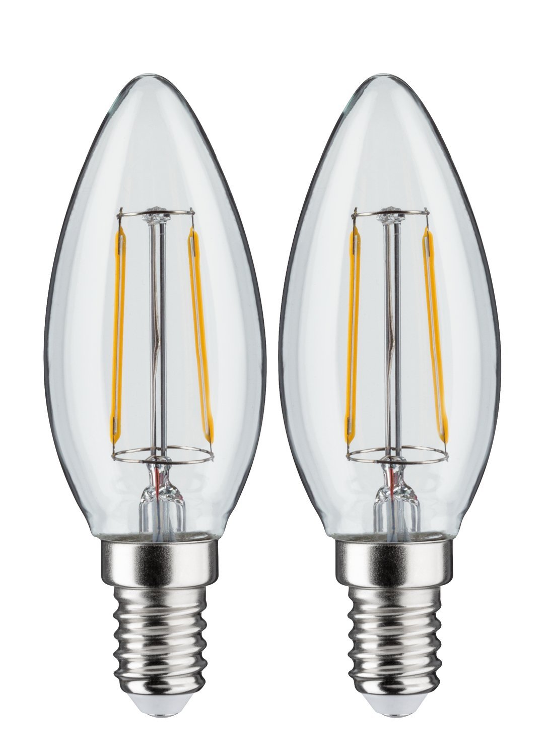 P 28855 LED svíčka Filament E14 230V 2x2,7W 2700K čirá - PAULMANN (obrázek 3)