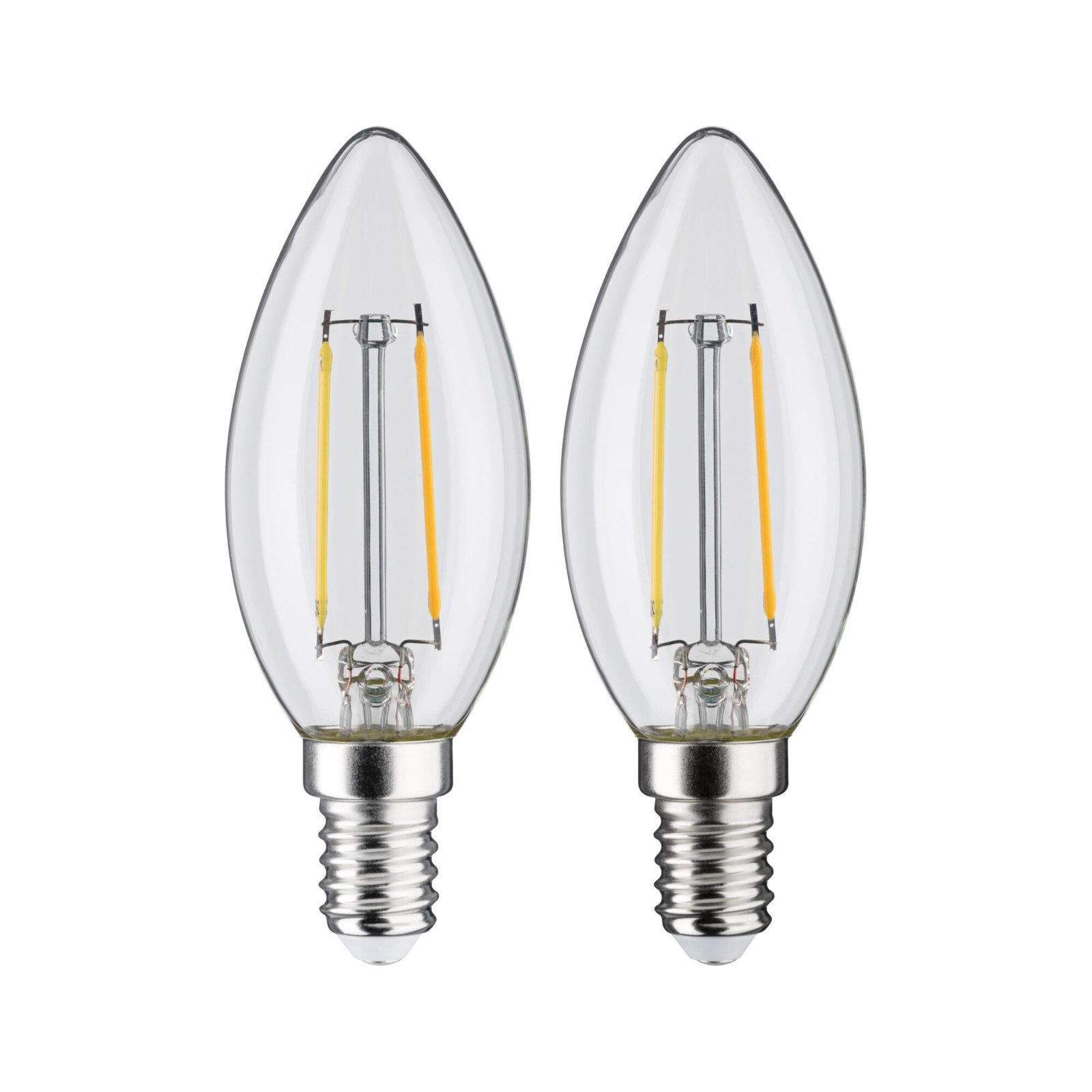 P 28855 LED svíčka Filament E14 230V 2x2,7W 2700K čirá - PAULMANN (obrázek 4)
