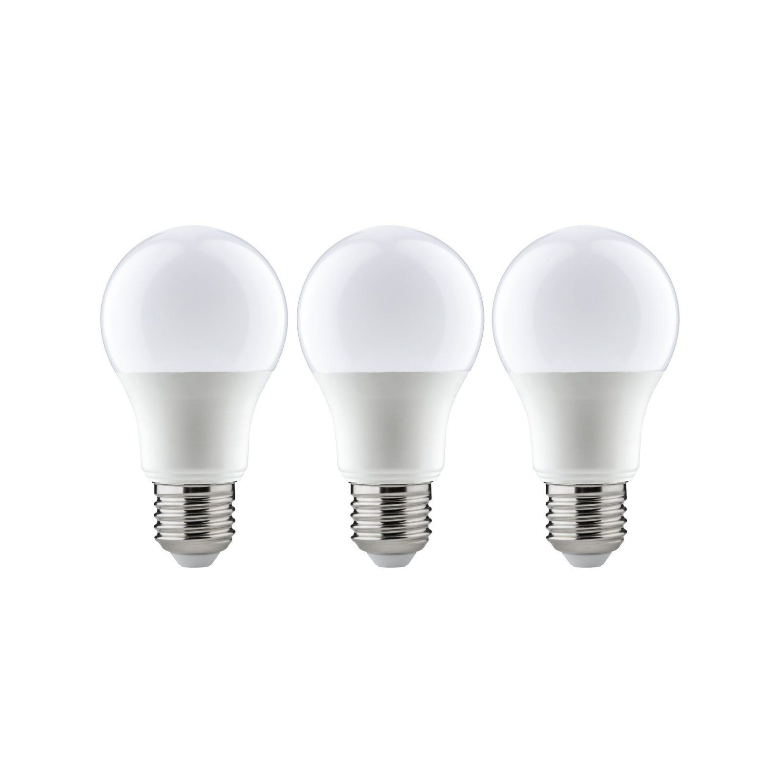 P 28871 LED žárovka 3ks-sada E27 230V 3x8,0W 2700K opál - PAULMANN