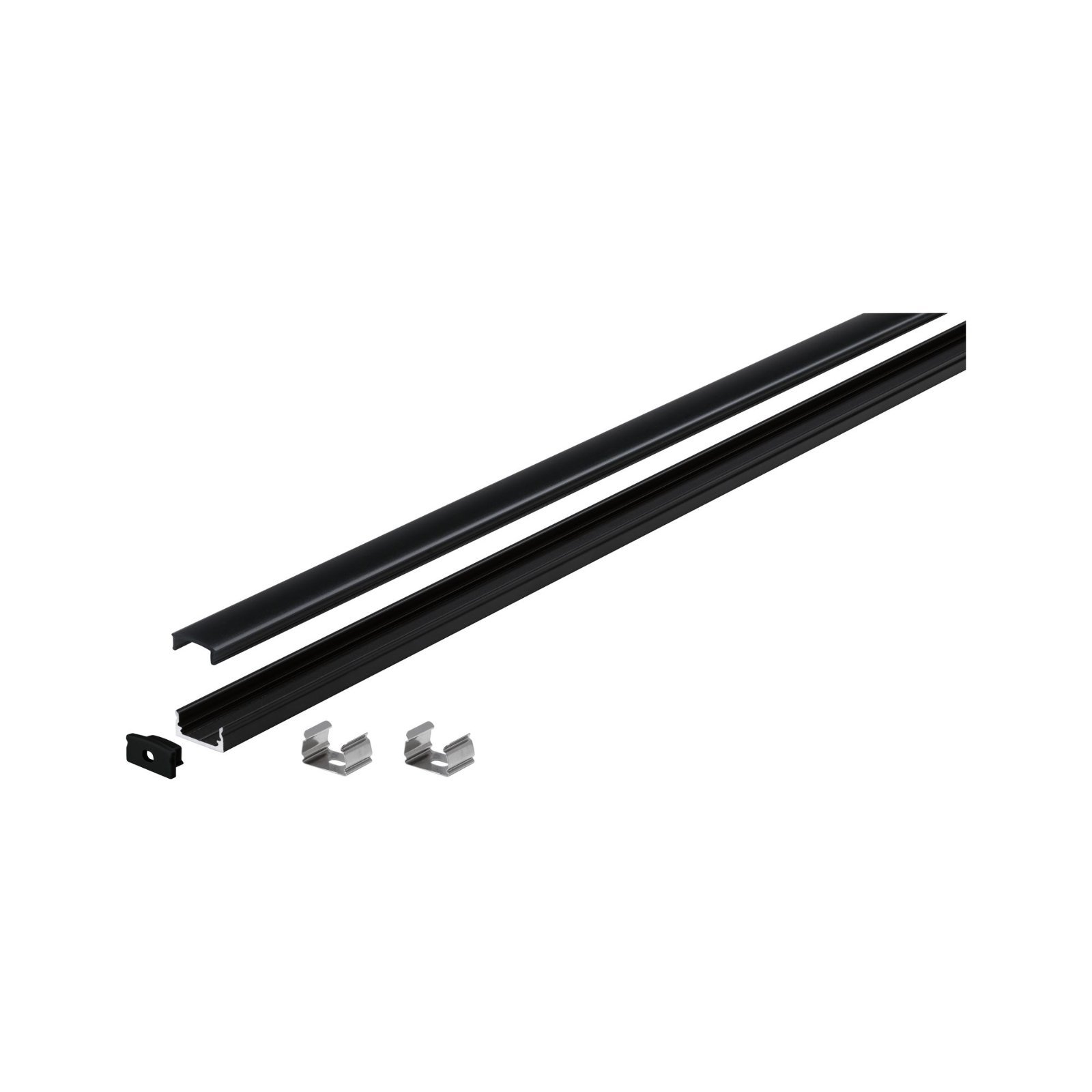 P 70522 LED Strip Profil Base černý difuzor 1m černá - PAULMANN (obrázek 3)