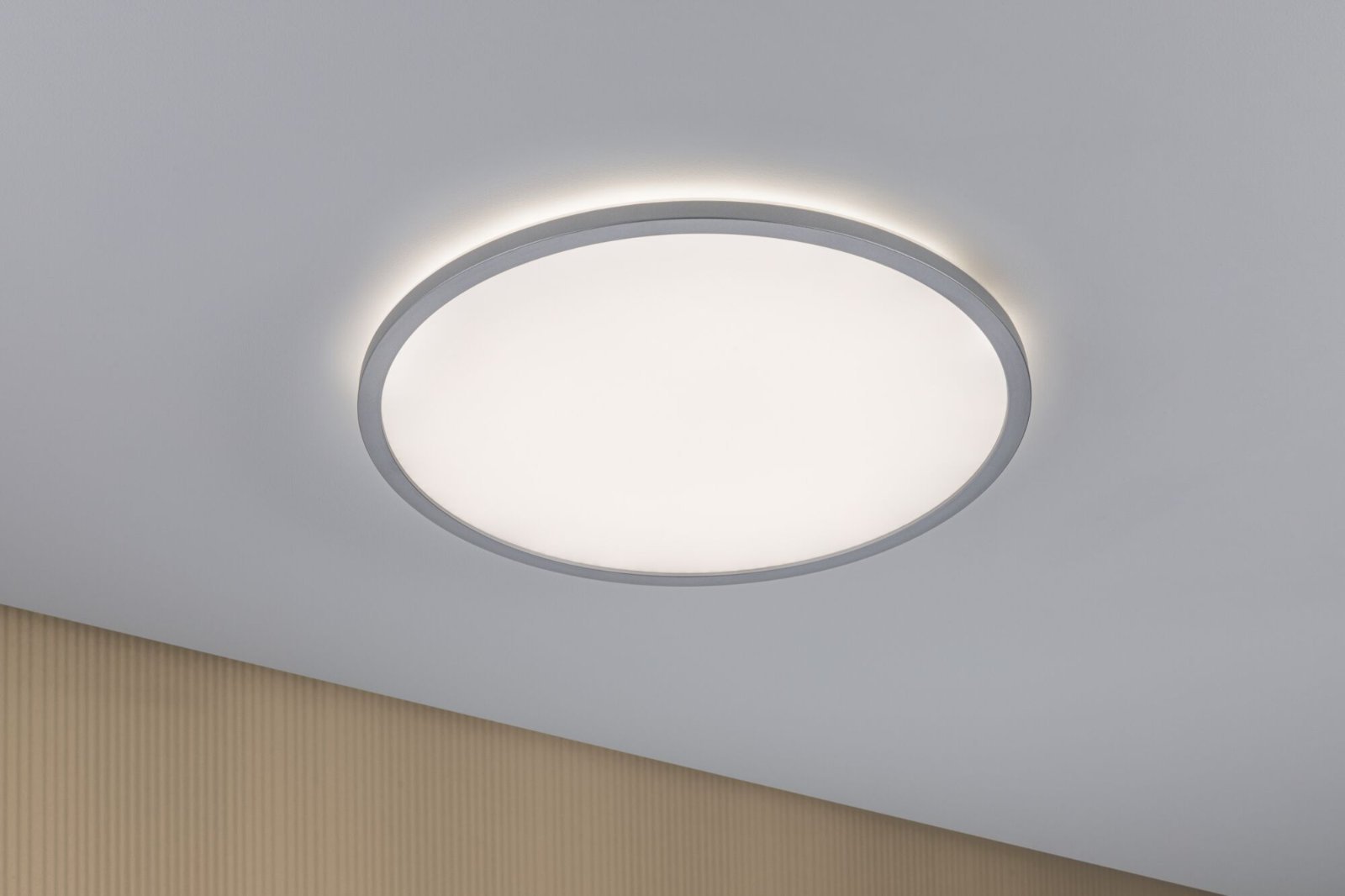 P 70992 LED Panel 3-krokové-stmívatelné Atria Shine kruhové 420mm 3000K matný chrom - PAULMANN (obrázek 2)