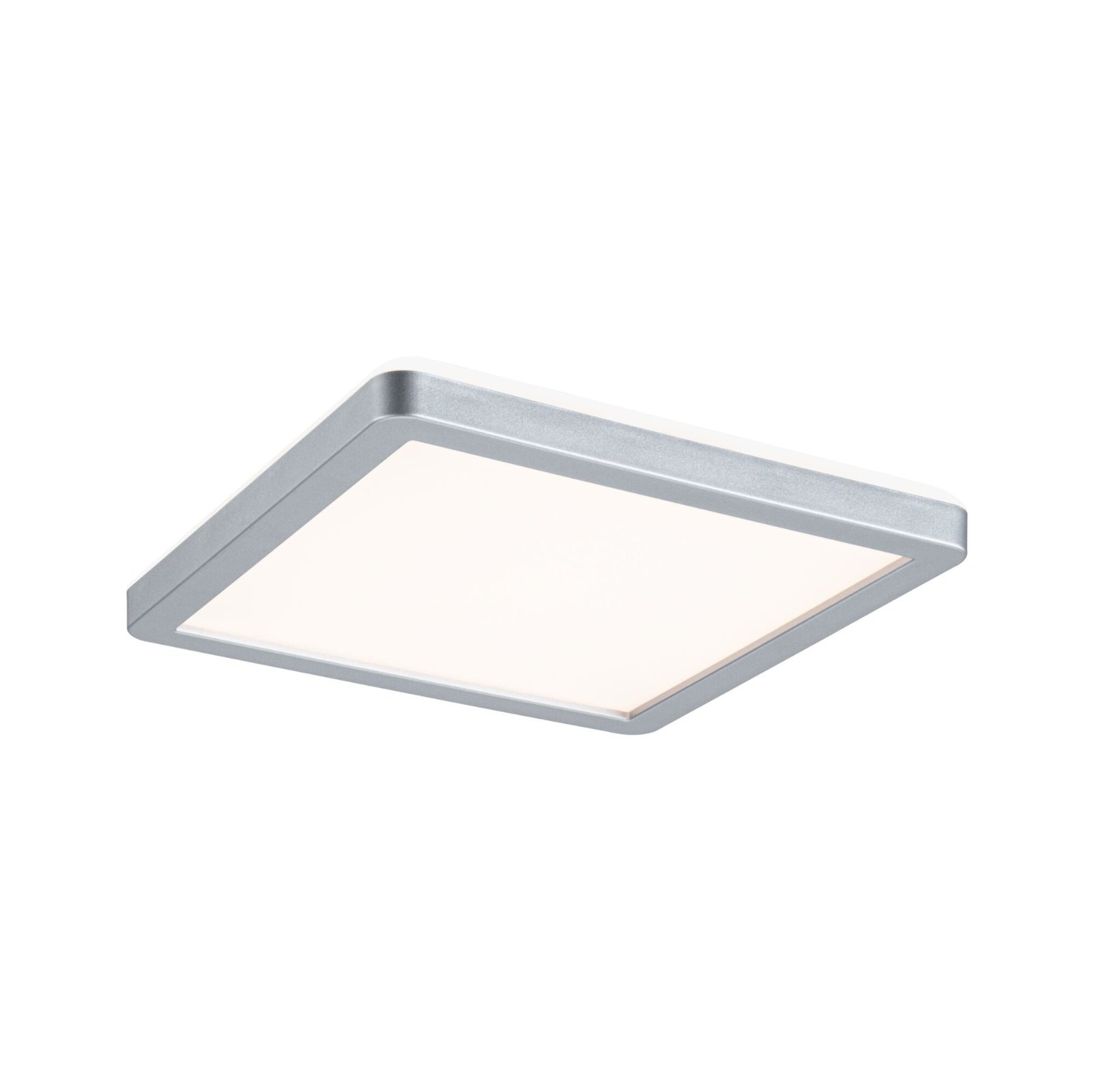 P 70993 LED Panel Atria Shine hranaté 190x190mm 3000K matný chrom - PAULMANN