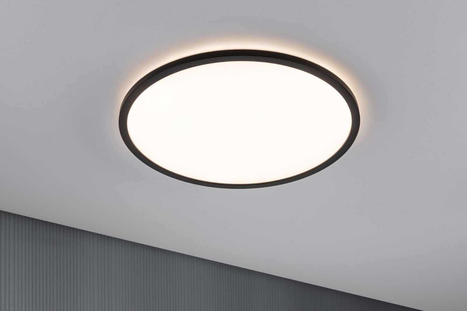P 70999 LED Panel 3-krokové-stmívatelné Atria Shine kruhové 420mm 3000K černá - PAULMANN (obrázek 2)