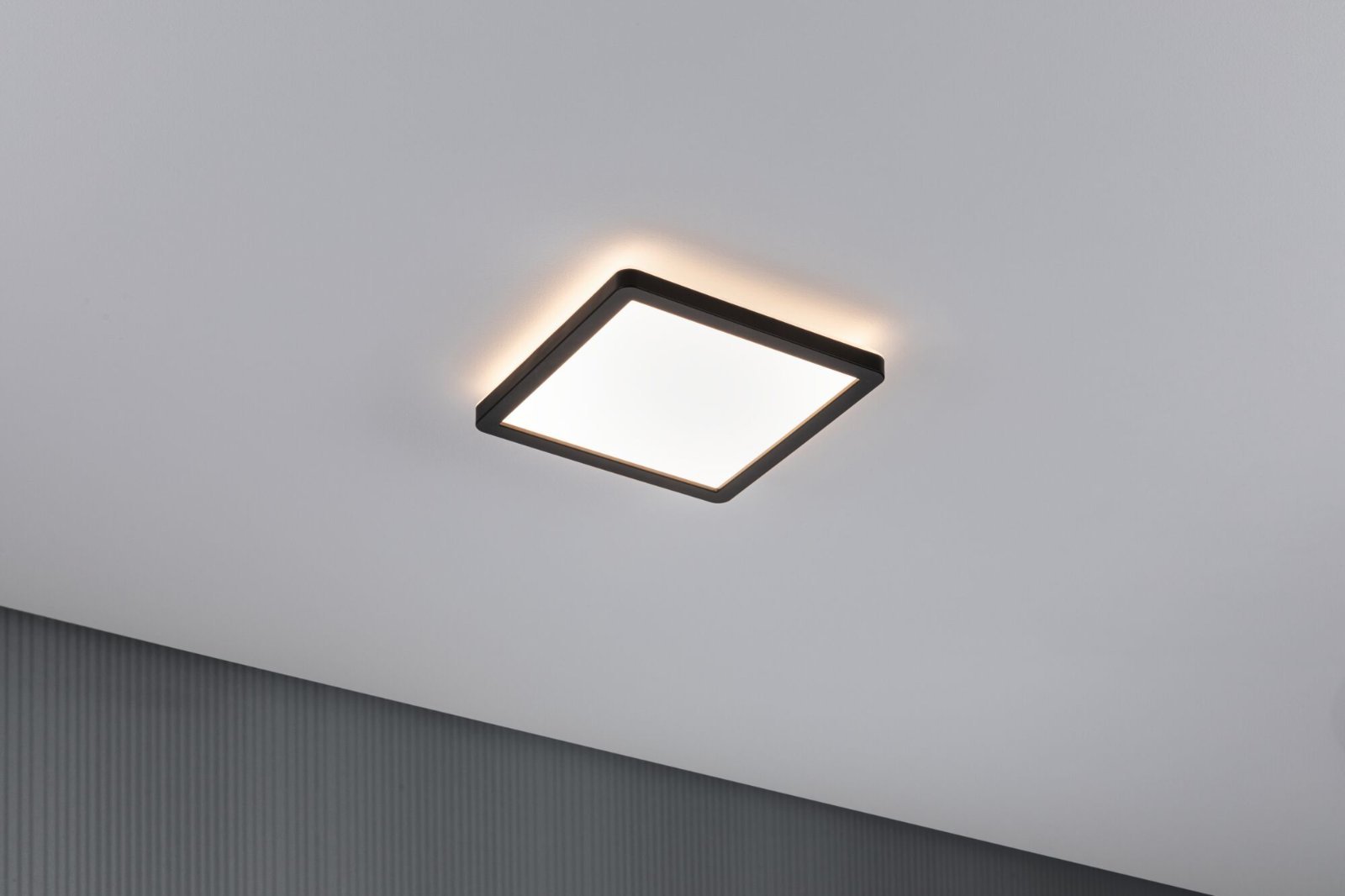 P 71000 LED Panel Atria Shine hranaté 190x190mm 3000K černá - PAULMANN (obrázek 2)