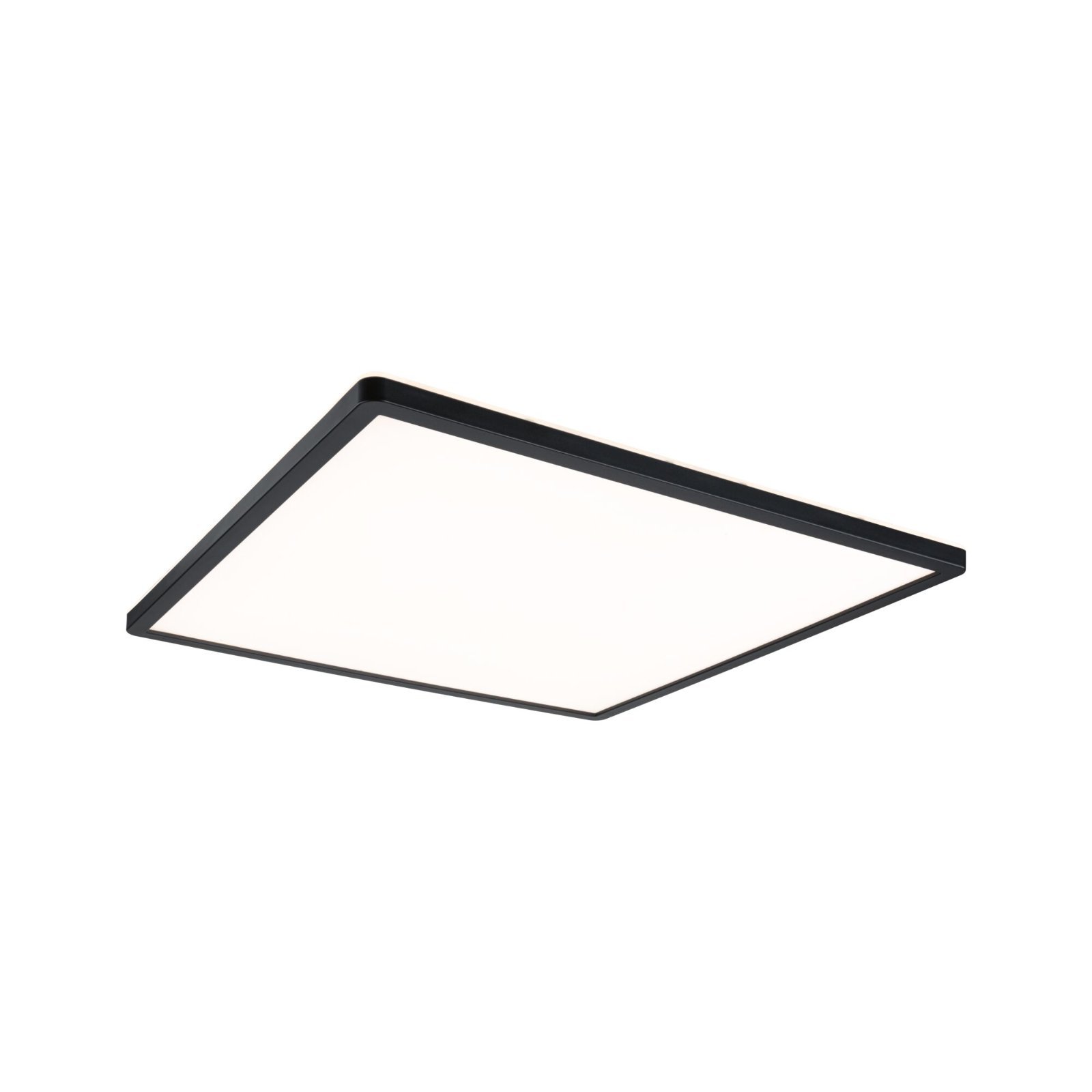 P 71002 LED Panel 3-krokové-stmívatelné Atria Shine hranaté 420x420mm 3000K černá - PAULMANN