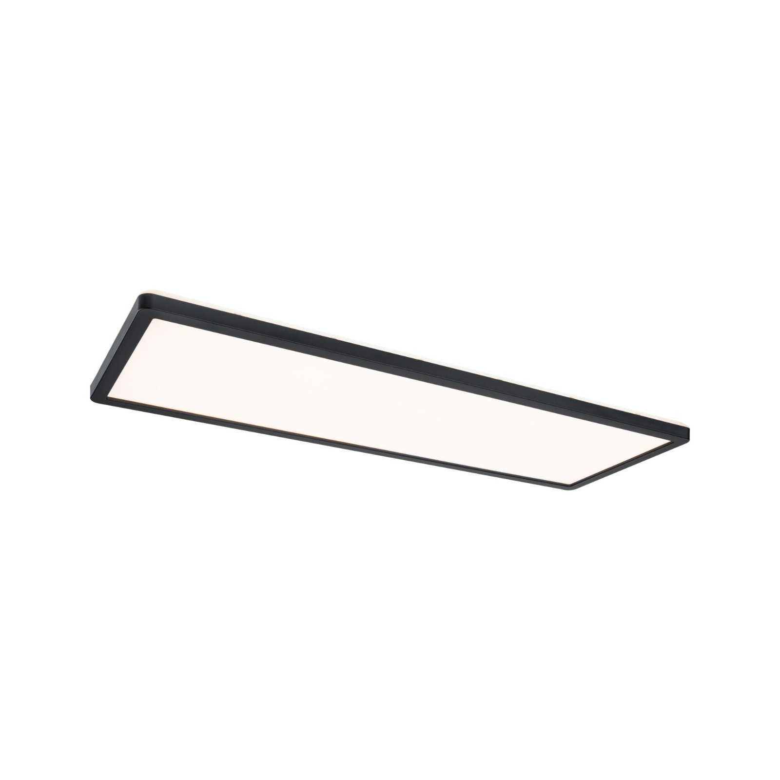 P 71003 LED Panel 3-krokové-stmívatelné Atria Shine hranaté 580x200mm 3000K černá - PAULMANN