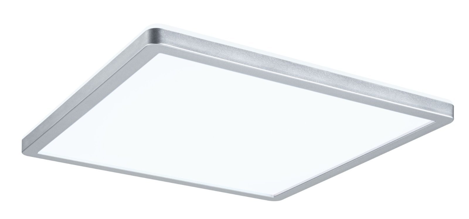 P 71008 LED Panel Atria Shine hranaté 293x293mm 4000K matný chrom - PAULMANN