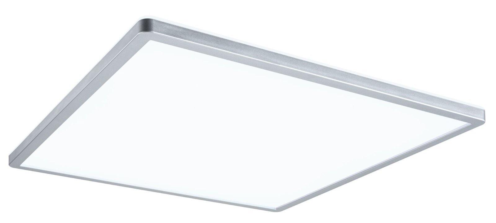 P 71009 LED Panel 3-krokové-stmívatelné Atria Shine hranaté 420x420mm 4000K matný chrom - PAULMANN