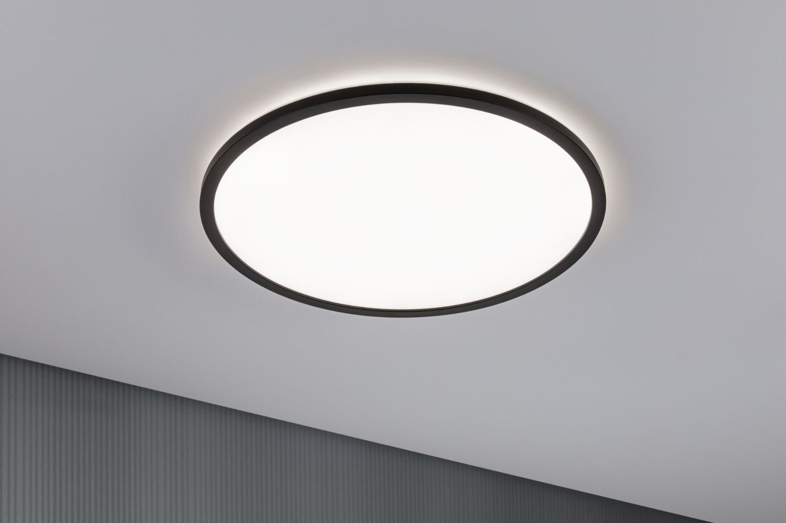 P 71013 LED Panel 3-krokové-stmívatelné Atria Shine kruhové 420mm 4000K černá - PAULMANN (obrázek 2)