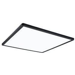 Obrázek pro produkt LED Panel 3-krokové-stmívatelné Atria Shine hranaté 420x420mm 4000K černá - PAULMANN