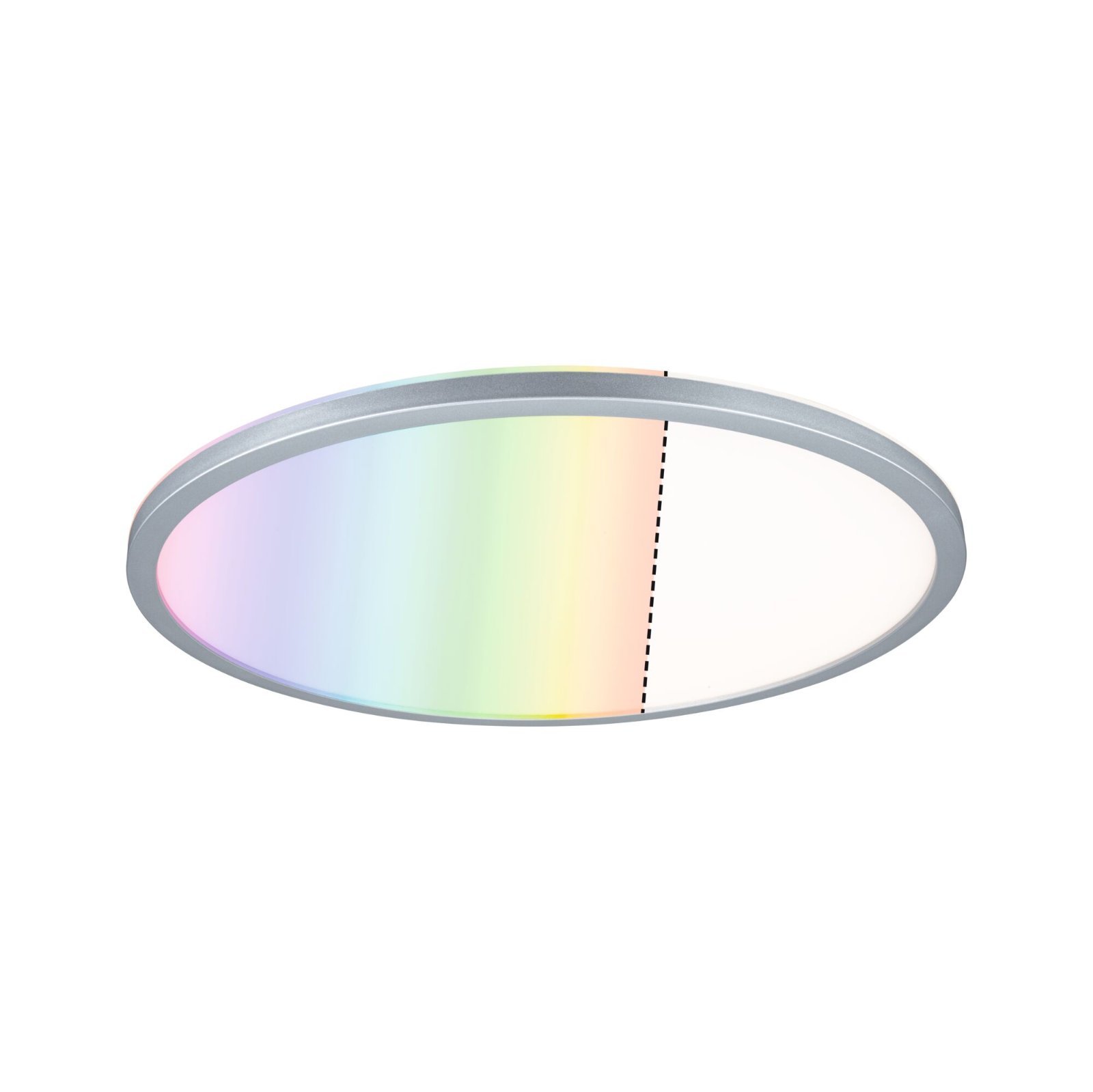 P 71019 LED Panel Atria Shine kruhové 420mm RGBW matný chrom - PAULMANN