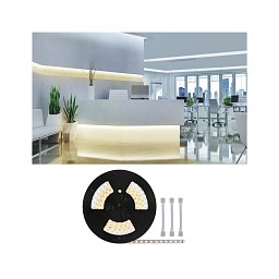 Obrázek pro produkt MaxLED 500 LED Strip Smart Home Bluetooth měnitelná bílá vč. propojek 20m 72W 550lm/m 60LEDs/m měnitelná bílá - PAULMANN