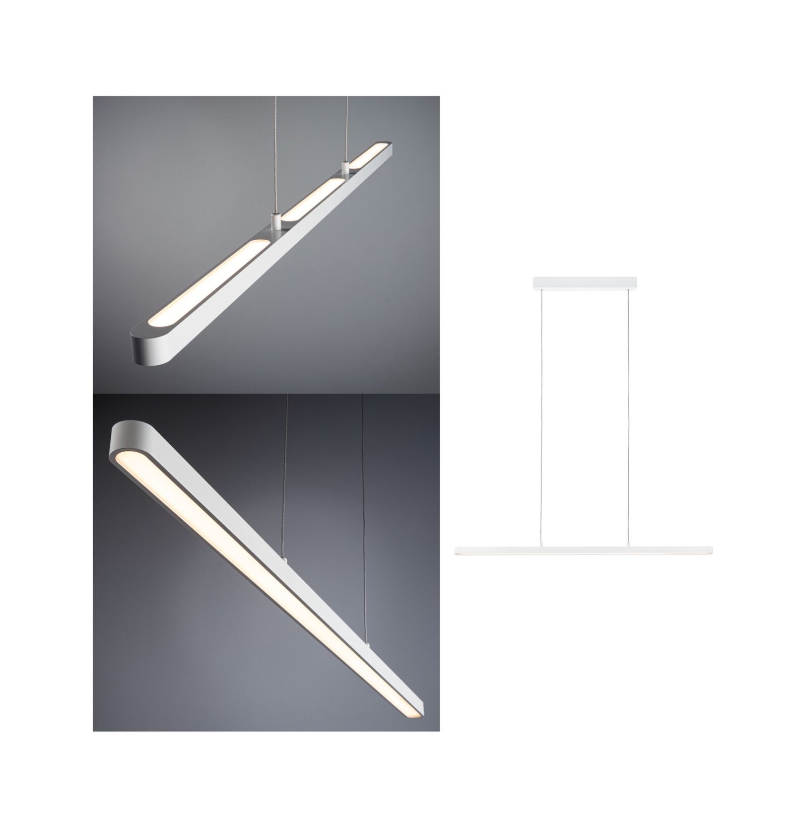 P 79901 LED závěsné svítidlo Lento 2700K 42W bílá - PAULMANN