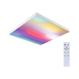 Obrázek pro produkt LED Panel Velora Rainbow dynamicRGBW hranaté 450x450mm RGBW bílá - PAULMANN