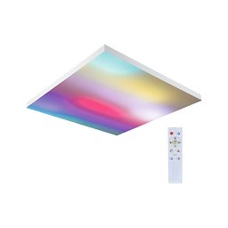 Obrázek pro produkt LED Panel Velora Rainbow dynamicRGBW hranaté 595x595mm RGBW bílá - PAULMANN