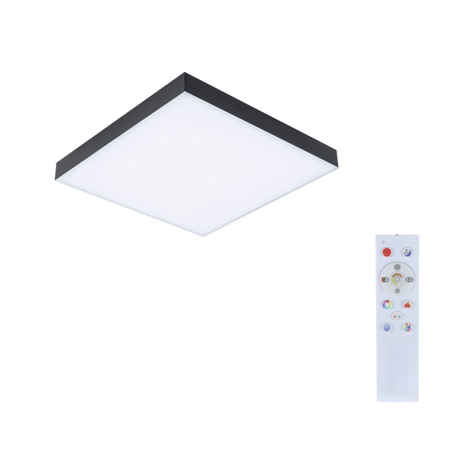 P 79907 LED Panel Velora Rainbow dynamicRGBW hranaté 295x295mm RGBW černá - PAULMANN (obrázek 12)