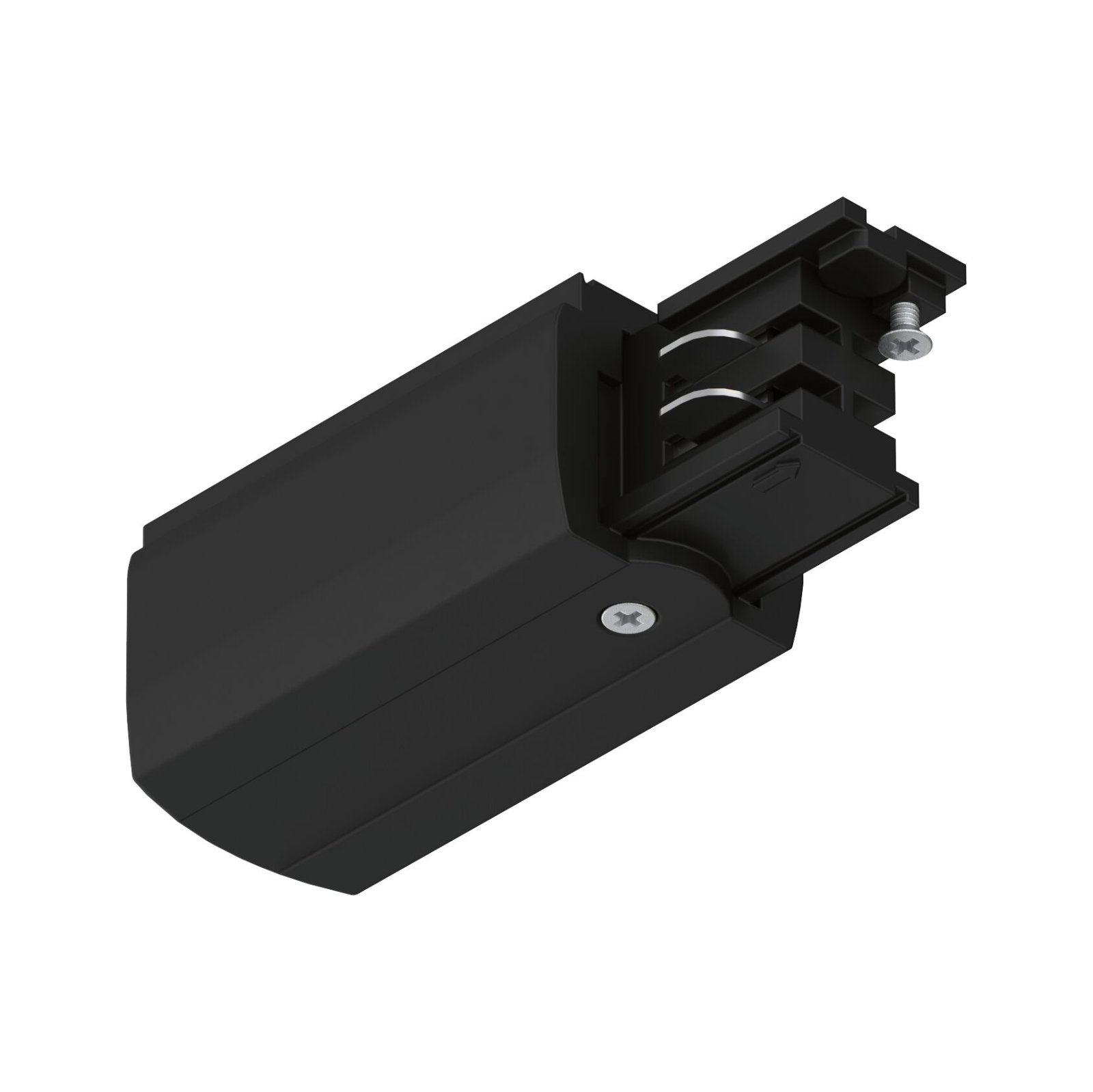 P 91363 ProRail3 koncové napájení levá 99,5x35mm max. 3.680W černá - PAULMANN