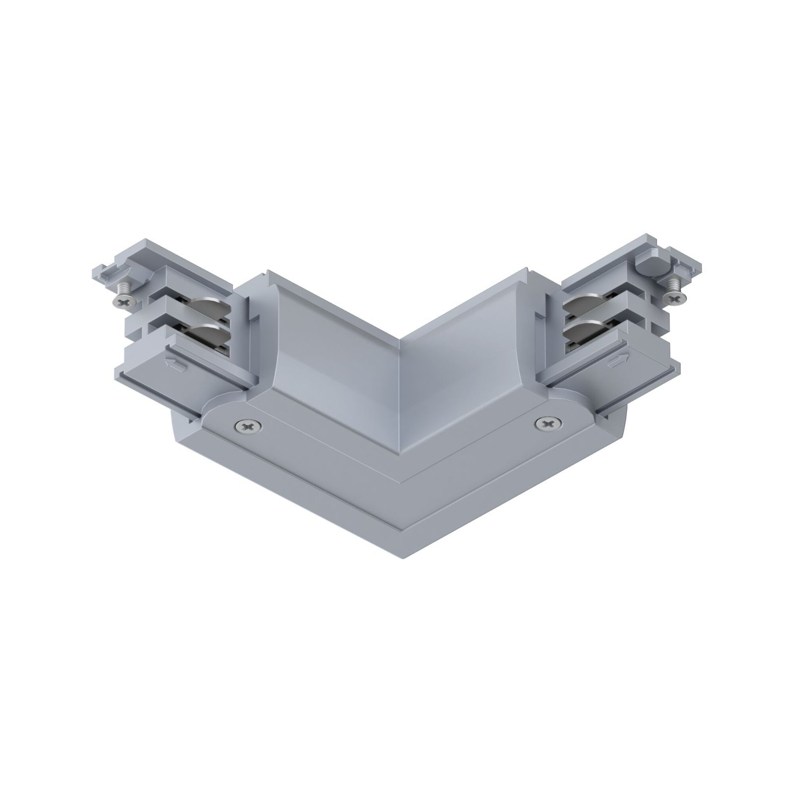 P 91370 ProRail3 spojka L vnější 101x101mm max. 3.680W stříbrná - PAULMANN
