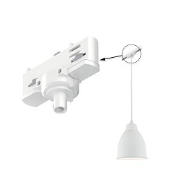 Obrázek pro produkt ProRail3 univerzální adaptér pro závěs max. 1.150W 230V bílá - PAULMANN