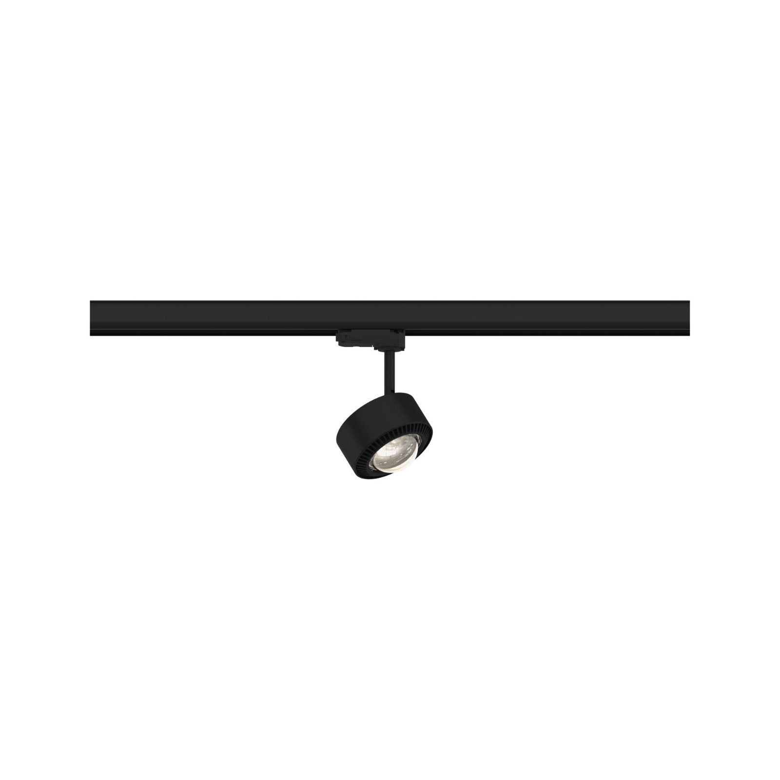 P 91390 ProRail3 LED lištový spot Aldan 8,5W 3000K 230V černá/chrom - PAULMANN