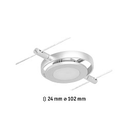 Obrázek pro produkt LED lankový systém RoaMac spot 4,5W 3000K 12V matný chrom/chrom - PAULMANN