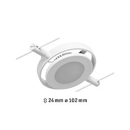 Obrázek pro produkt LED lankový systém RoaMac spot 4,5W 3000K 12V bílá mat/chrom - PAULMANN