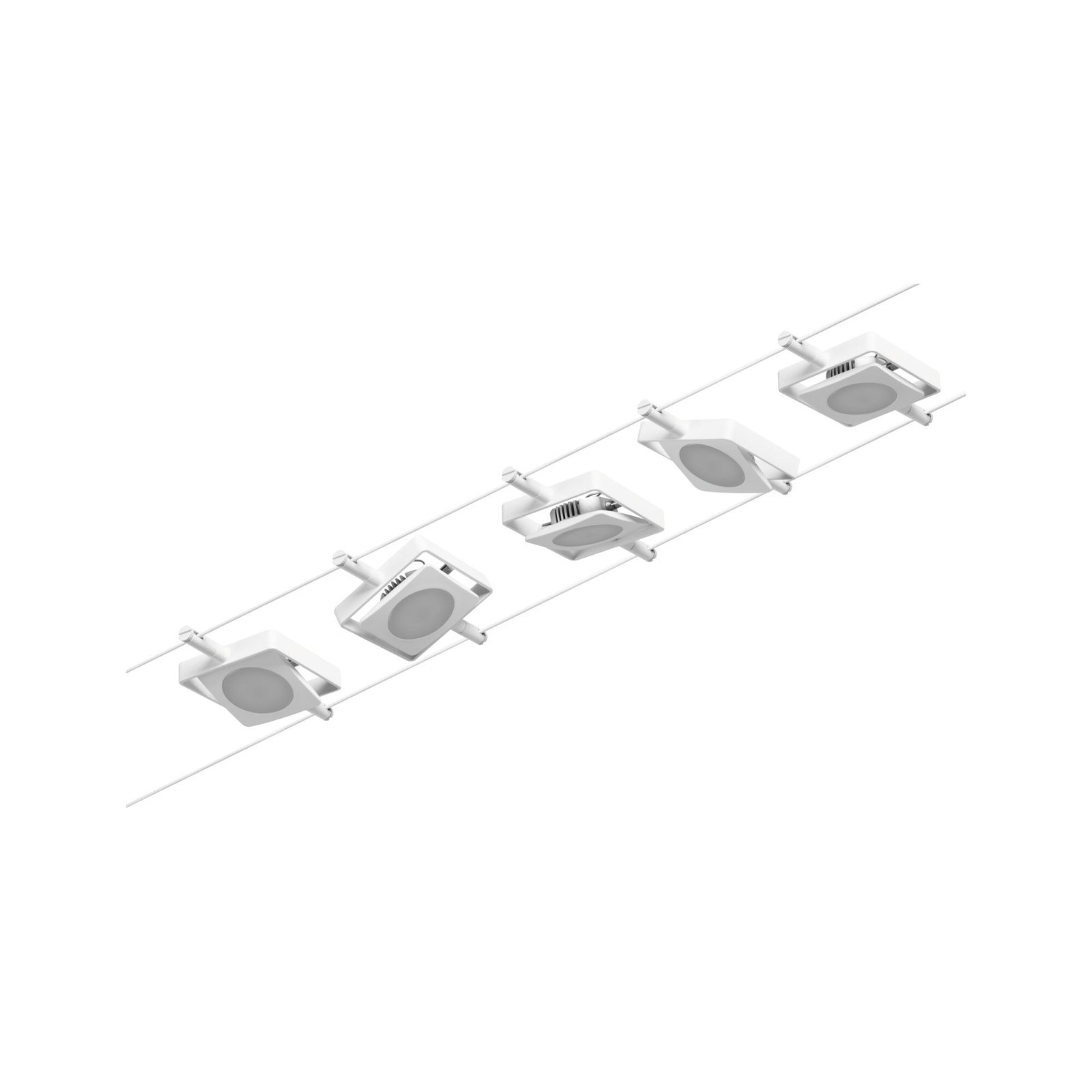 P 94422 LED lankový systém MacLED základní sada 5x4,5W 3000K 230/12V bílá/chrom - PAULMANN (obrázek 6)