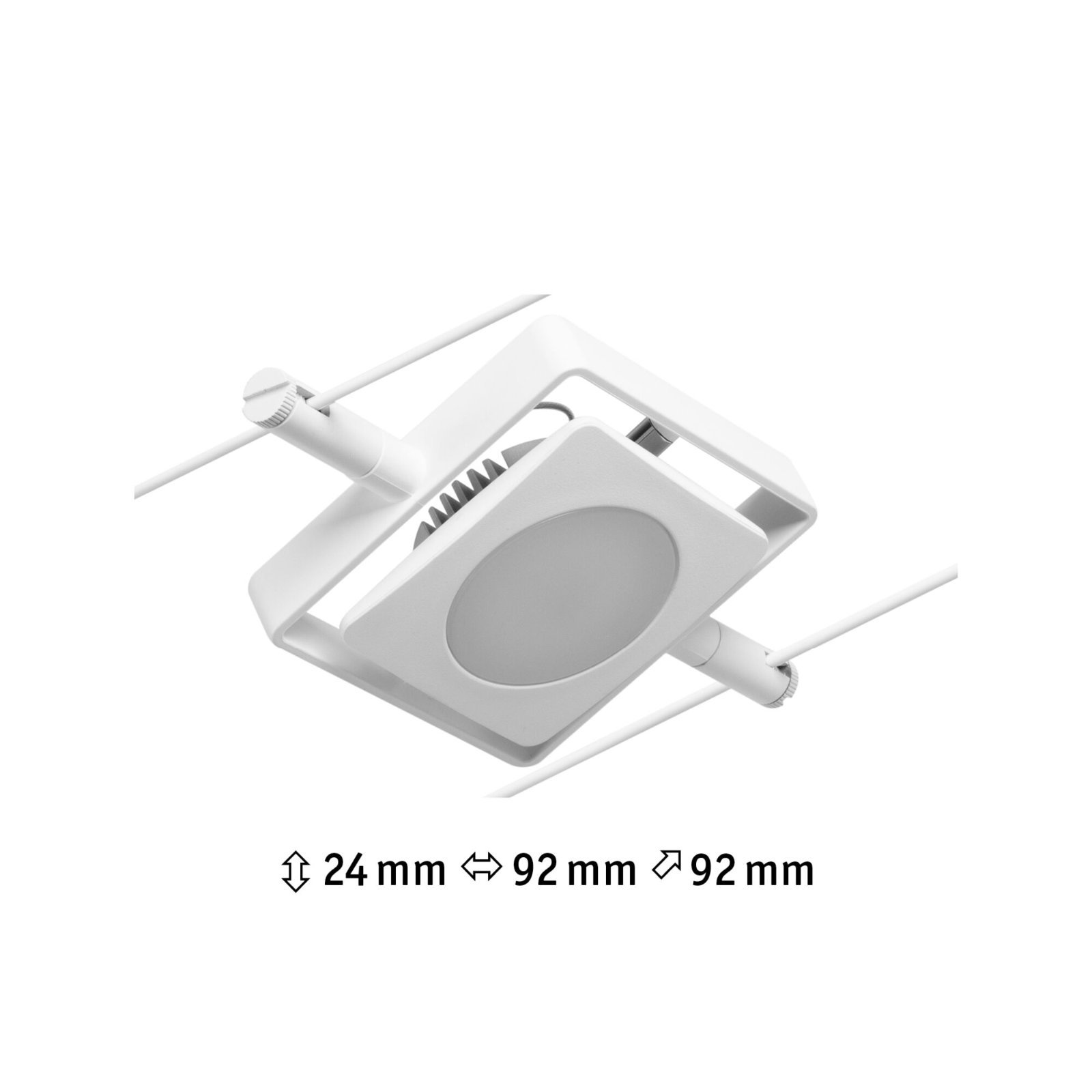 P 94423 LED lankový systém MacLED spot 4,5W 3000K 12V bílá mat/chrom - PAULMANN