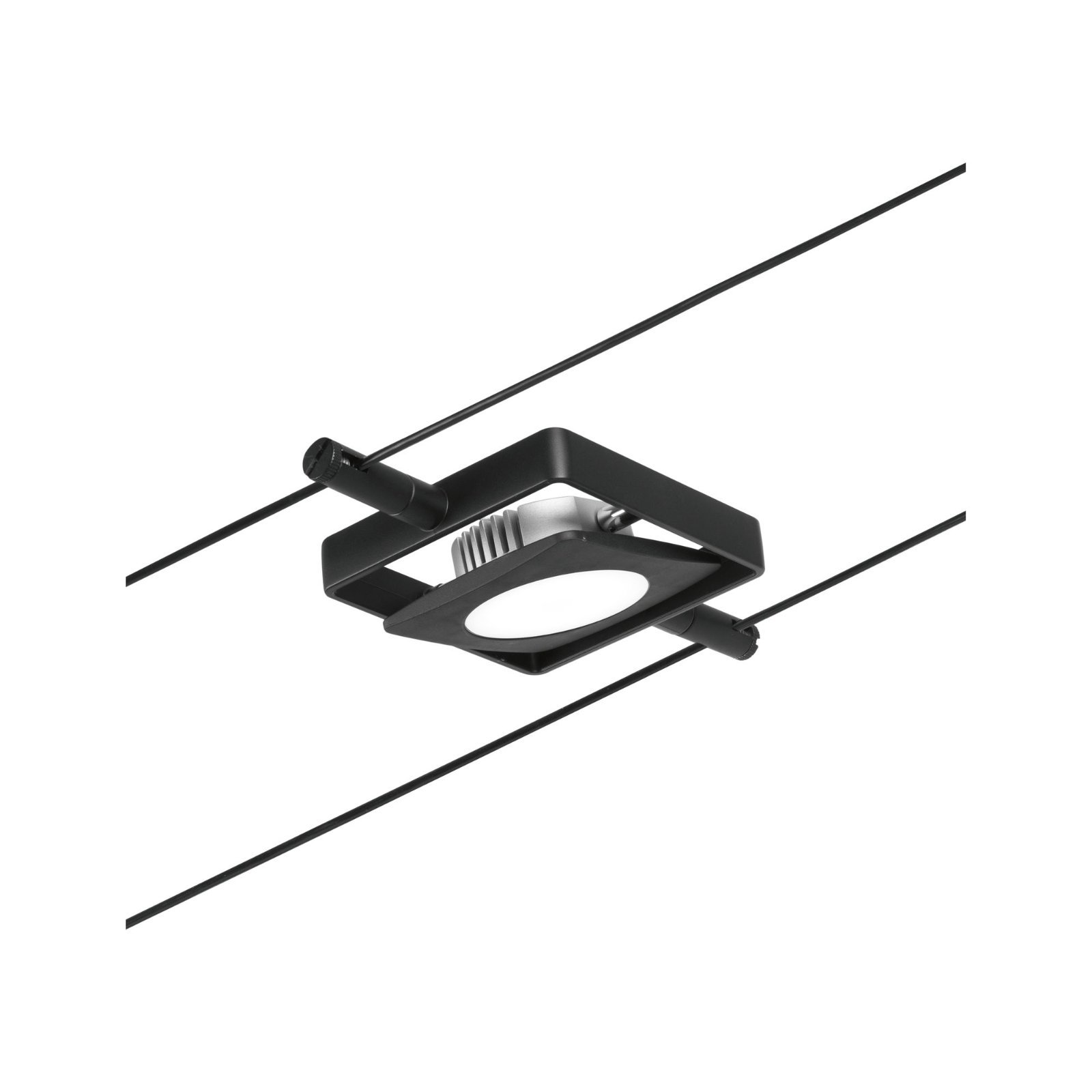 P 94425 LED lankový systém MacLED spot 4,5W 3000K 12V černá mat/chrom - PAULMANN (obrázek 4)