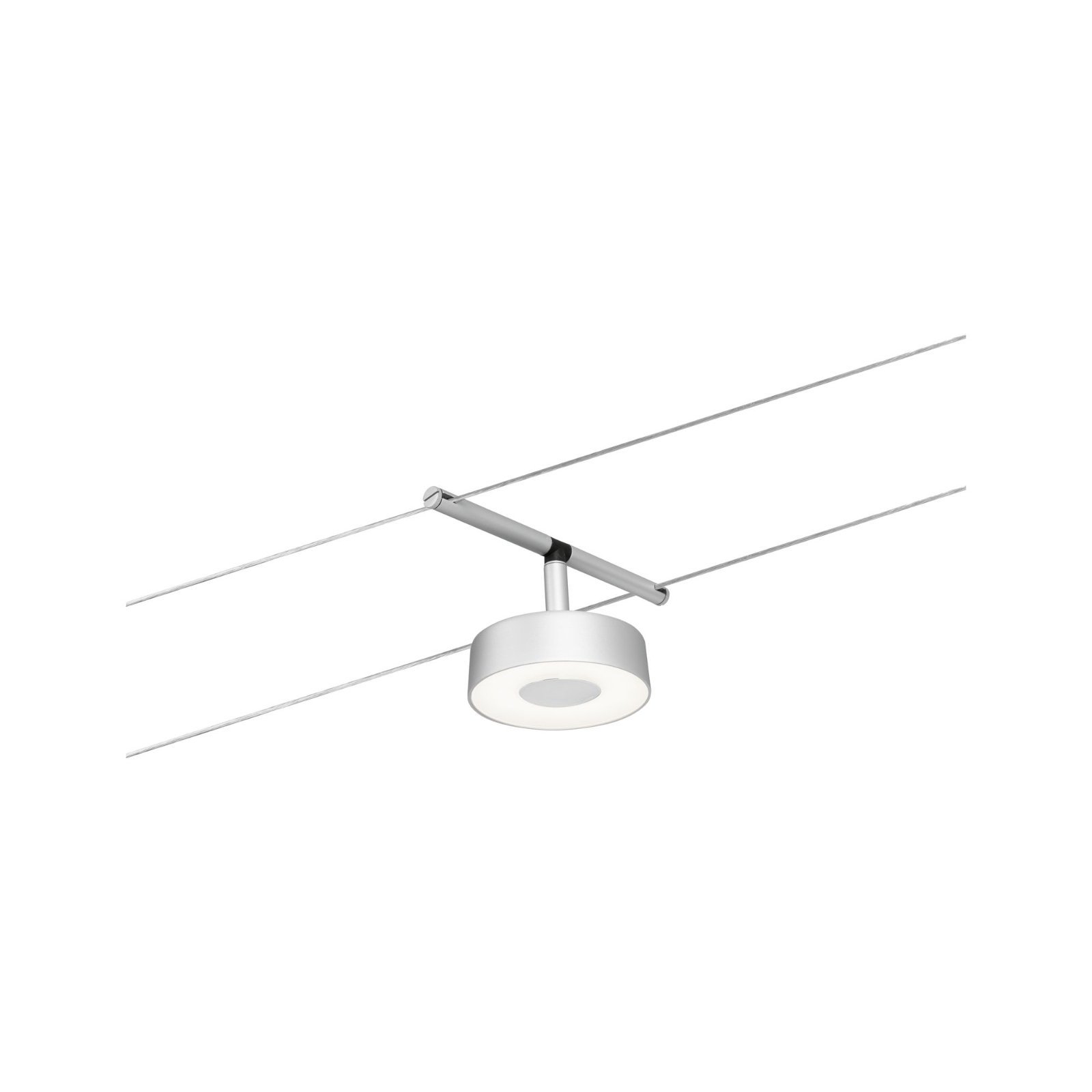 P 94475 LED lankový systém Circle základní sada 5x5W 3000K 230/12V matný chrom/chrom - PAULMANN (obrázek 8)