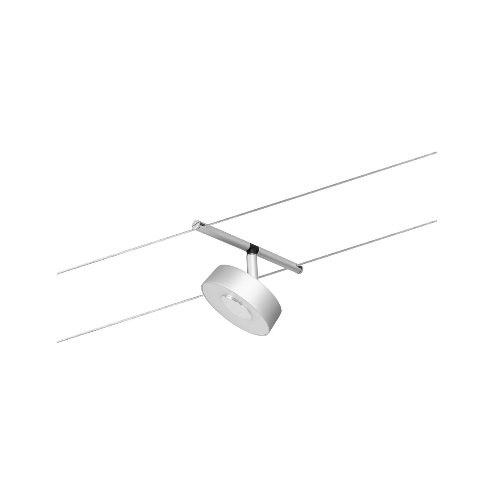 P 94475 LED lankový systém Circle základní sada 5x5W 3000K 230/12V matný chrom/chrom - PAULMANN (obrázek 9)