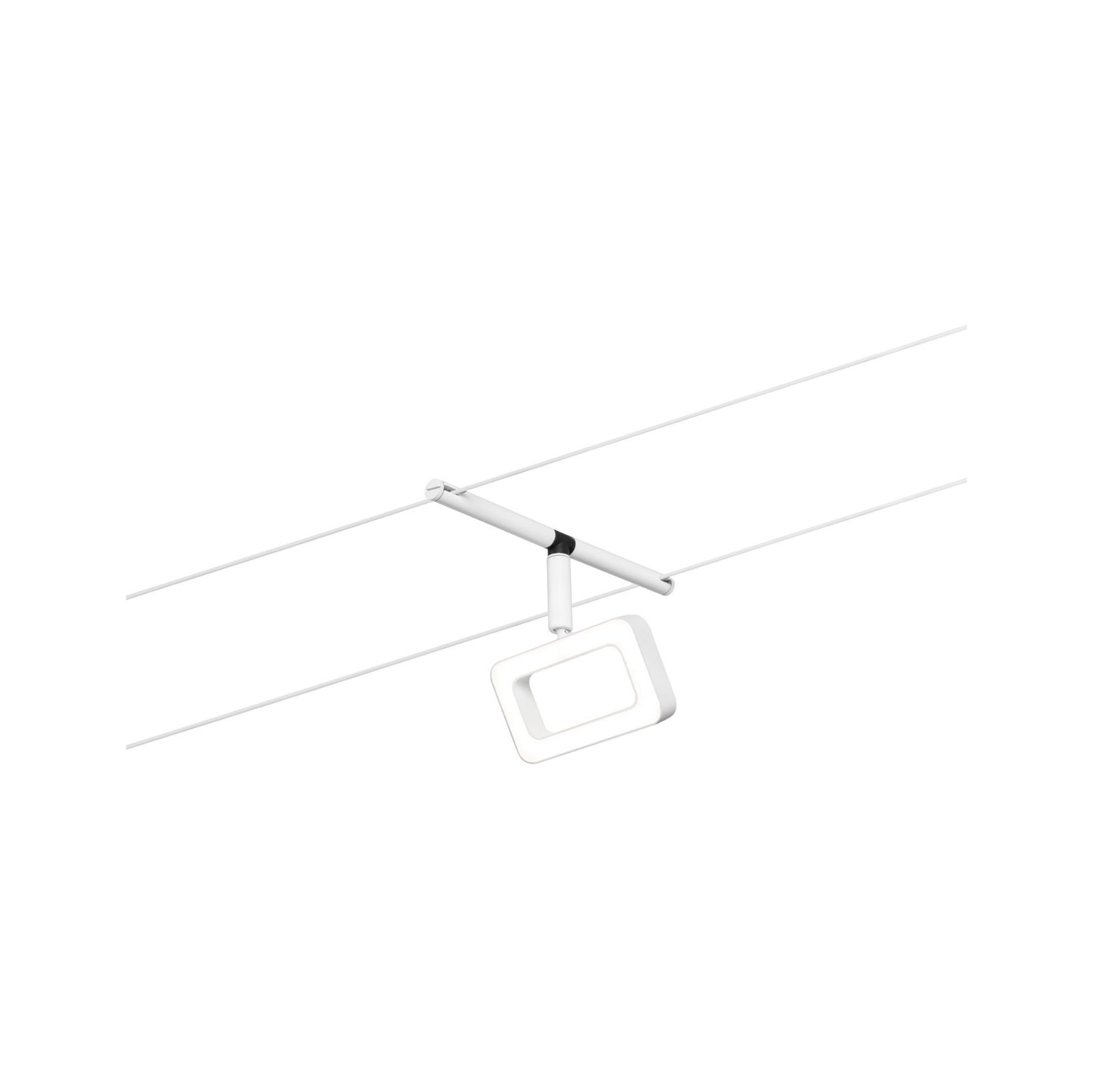 P 94484 LED lankový systém Frame spot 4,8W 3000K 12V bílá mat/chrom - PAULMANN