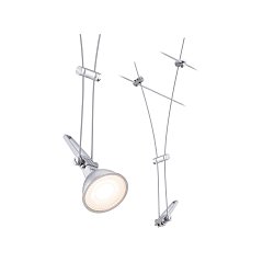 Obrázek pro produkt Lankový systém Comet spot GU5,3 max. 50W 12V matný chrom - PAULMANN