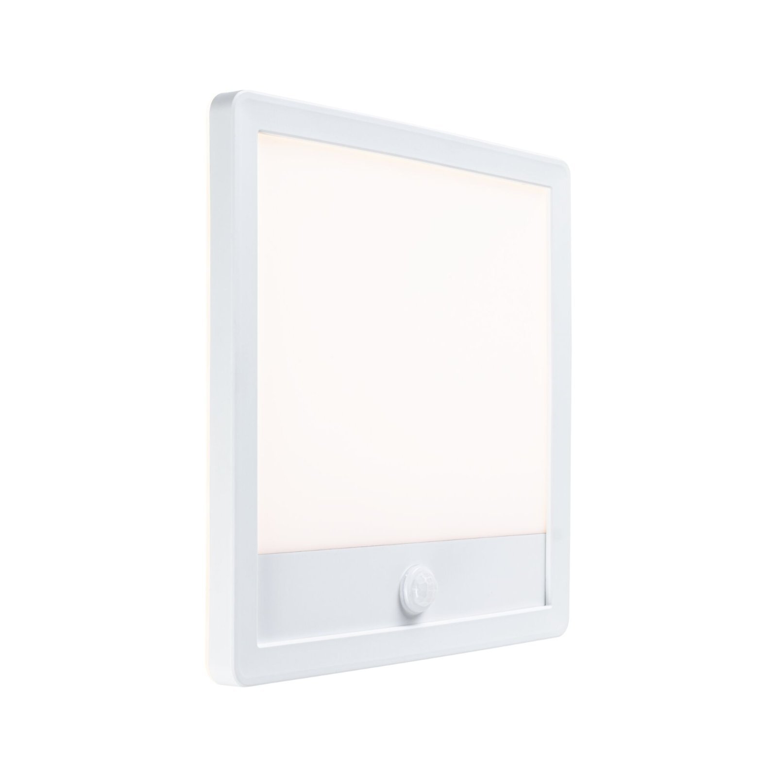 P 94663 LED venkovní panel Lamina vč. pohybové čidlo IP44 hranaté 250x250mm 3000K 14,5W 230V bílá umělá hmota - PAULMANN (obrázek 6)