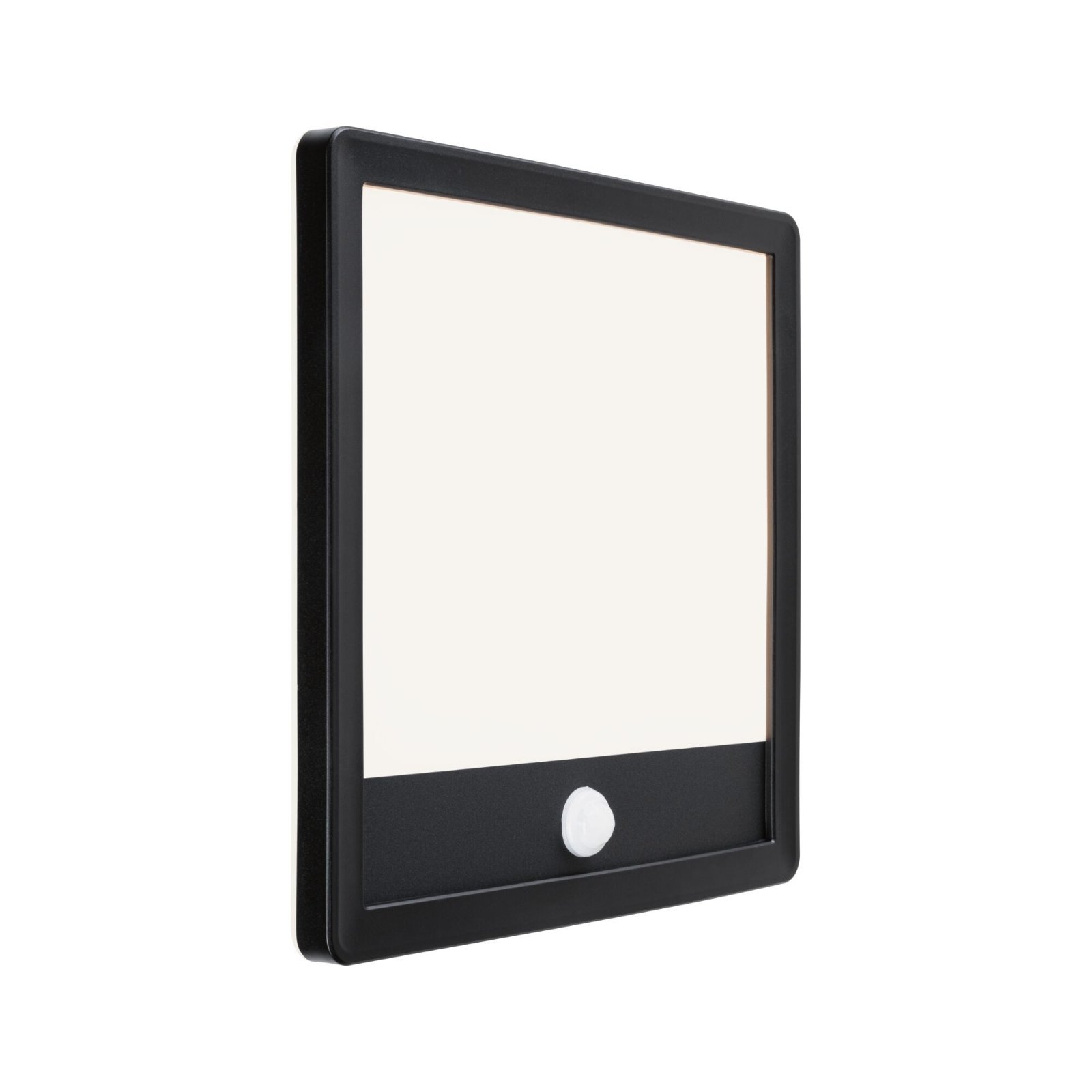 P 94665 LED venkovní panel Lamina vč. pohybové čidlo IP44 hranaté 250x250mm 3000K 14,5W 230V černá umělá hmota - PAULMANN (obrázek 6)