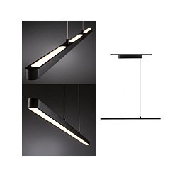 Obrázek pro produkt URail LED závěs Lento 41W 2700K 230V černá mat - PAULMANN