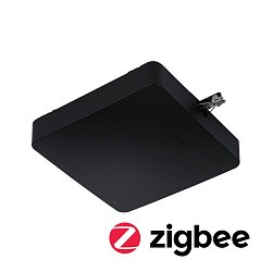Obrázek pro produkt URail napájení Smart Home Zigbee Mitte 227x196mm max. 300W černá mat - PAULMANN
