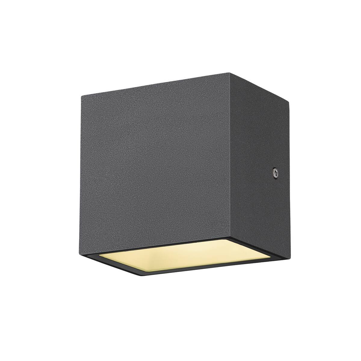 LA 1005148 SITRA S WL SINGLE venkovní LED nástěnné přisazené svítidlo, antracit, CCT switch 3000/4000 K - BIG WHITE (SLV) (obrázek 5)