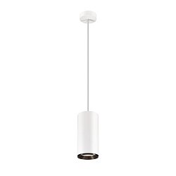 Obrázek pro produkt NUMINOS® XL PHASE závěsné svítidlo bílé/černé 36 W 3000 K 36° - BIG WHITE (SLV)