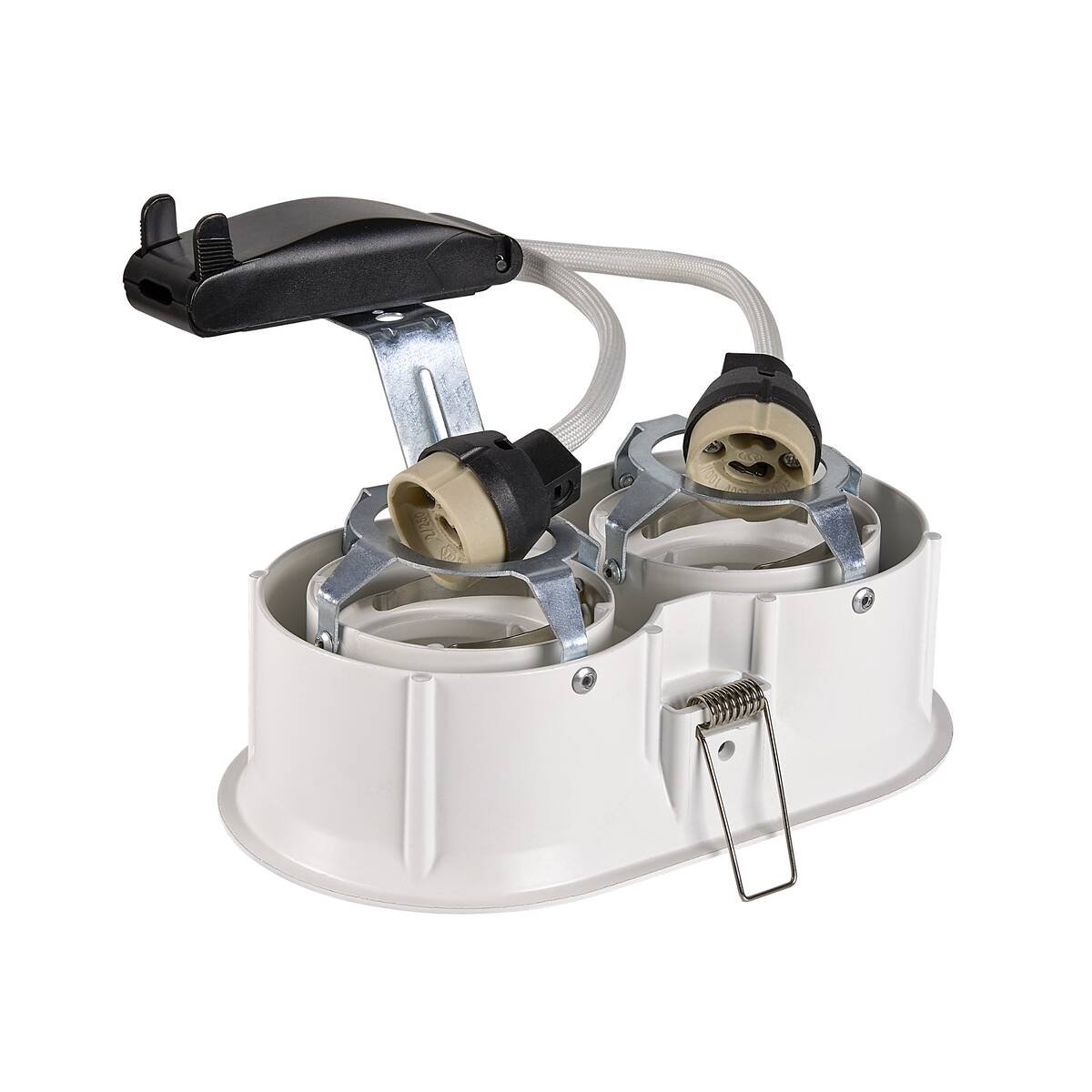LA 1006122 HORN double QPAR51 zápustné stropní svítidlo bílé 25 W - BIG WHITE (SLV) (obrázek 2)