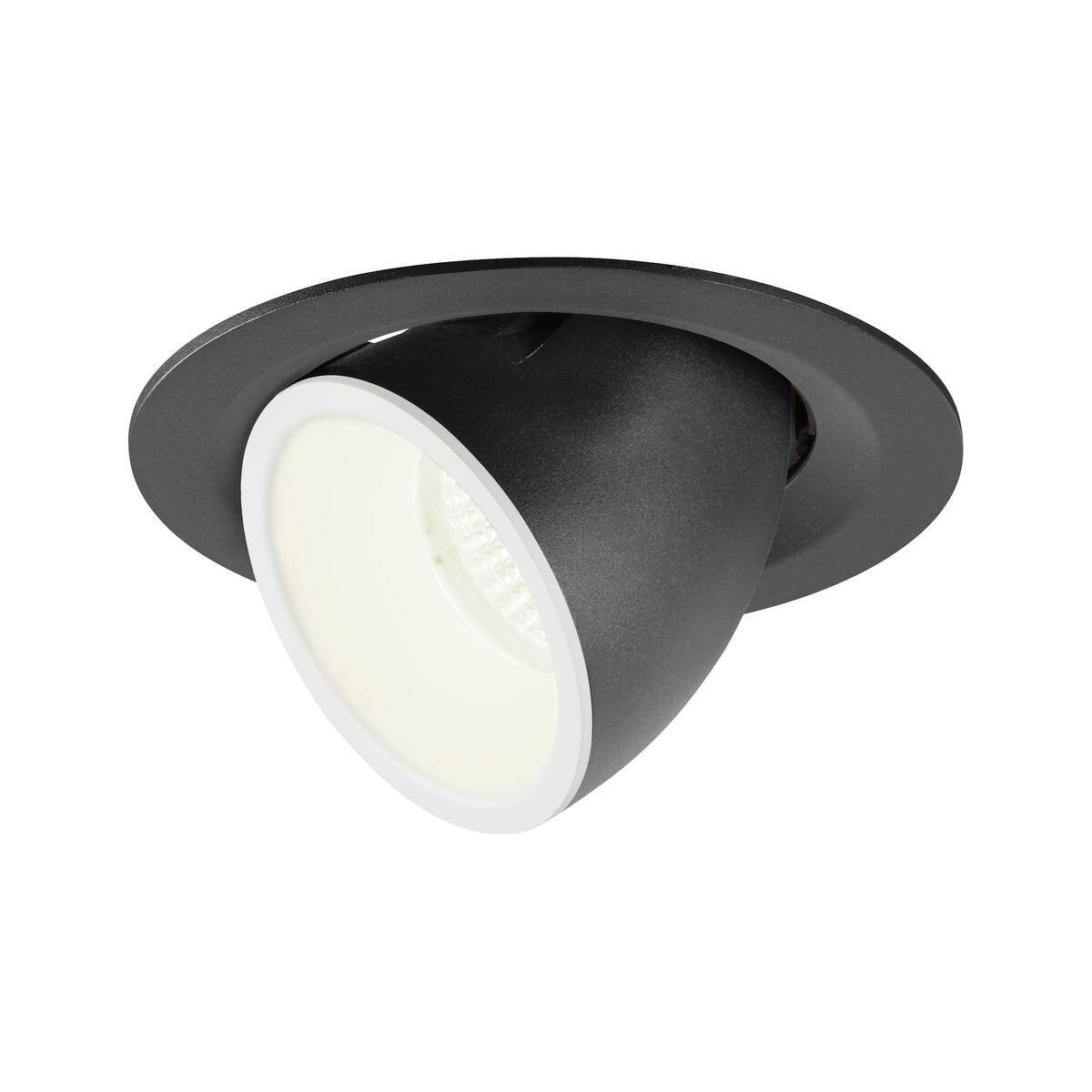 LA 1005958 NUMINOS® GIMBLE M zápustné stropní svítidlo černé/bílé 4000 K 20° - BIG WHITE (SLV)