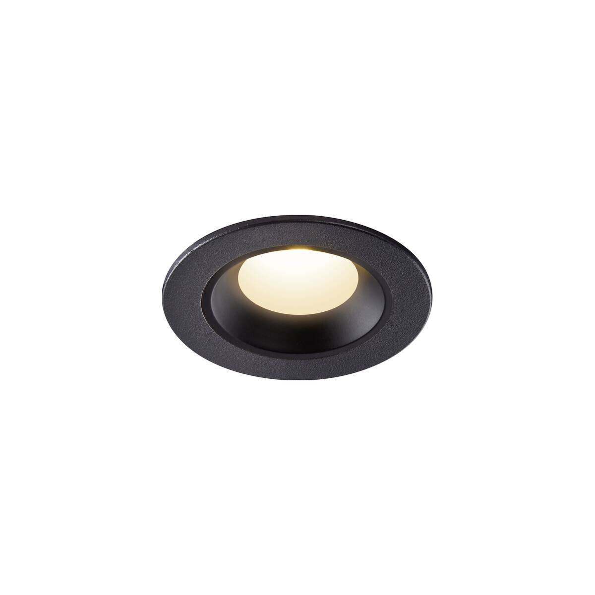LA 1005517 NUMINOS® XS zápustné stropní svítidlo černé 3000 K 20° - BIG WHITE (SLV)