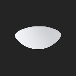 Obrázek pro produkt AURA 3 stropní/nástěnné skleněné svítidlo bílá IP43 3000 K 14W LED nouzové kombinované 3 h (původní kód OS 59017) - OSMONT